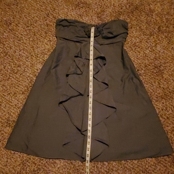 J. Crew strapless ruffled dress, size 2 - Picture 7 of 8